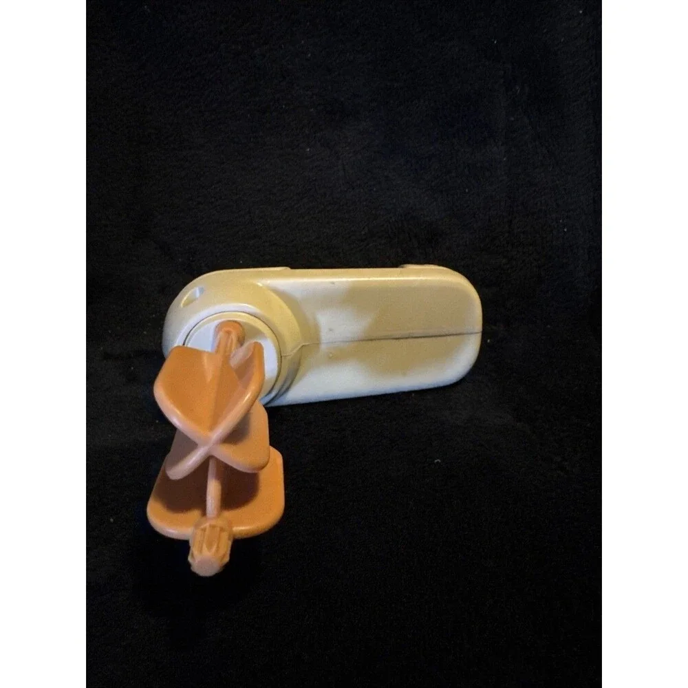 Vintage 80s Yellow Fisher Price Fun with Food Hand Mixer